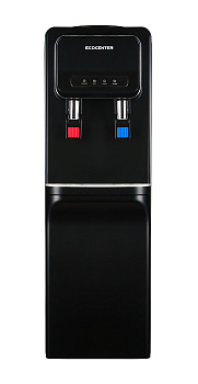 Кулер (диспенсер) ECOCENTER G-F93С со шкафчиком , черный картинки