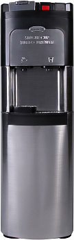 Кулер (диспенсер) ECOCENTER E-X8K нижняя загрузка бутыли , с кофеваркой , черный картинки