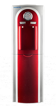 Кулер (диспенсер) ECOCENTER G-F4C со шкафчиком , красный картинки